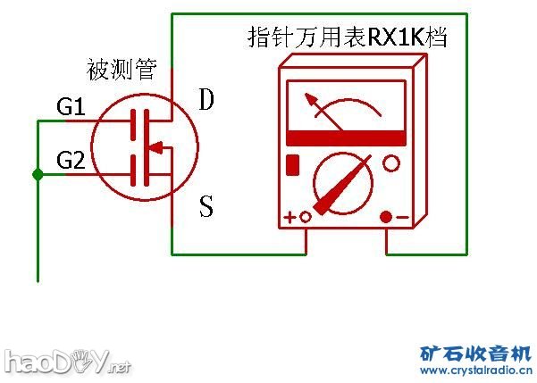 用万用表判断MOS管是否可用于矿机检波的简单方法