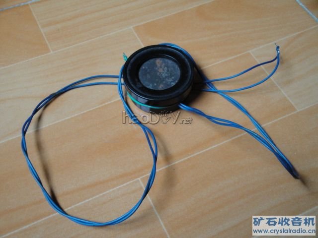 1000欧受话器.JPG 做了一台满意的无天地线矿机