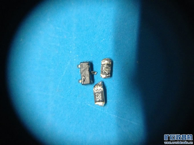 仿蓝牙耳机的一体化超小型矿石收音机