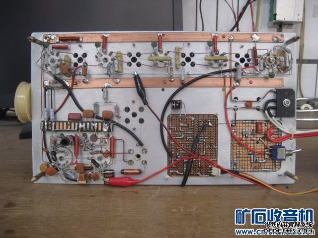 花了心思装了一台自己可爱的FM胆收音头