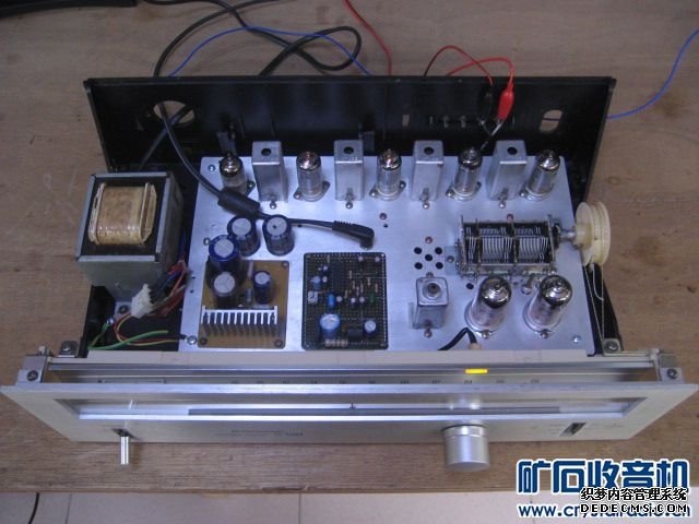 花了心思装了一台自己可爱的FM胆收音头