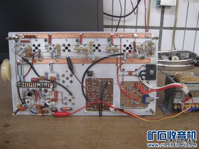 花了心思装了一台自己可爱的FM胆收音头