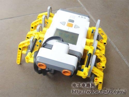 乐高机器人一:能避障的爬虫机器人NXT