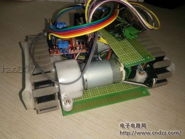 梦寐以求的履带小车终于做完啦,晒图分享!