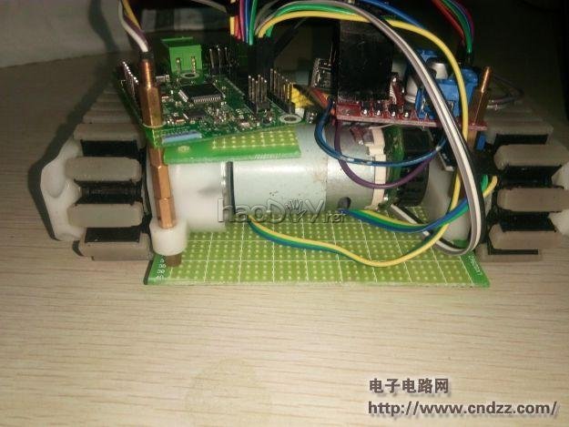 梦寐以求的履带小车终于做完啦,晒图分享!