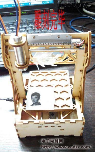 纯图解雕刻机的制作过程