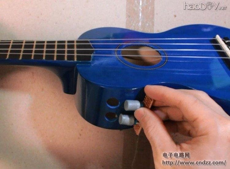 技术宅改造尤克里里,效果很意外