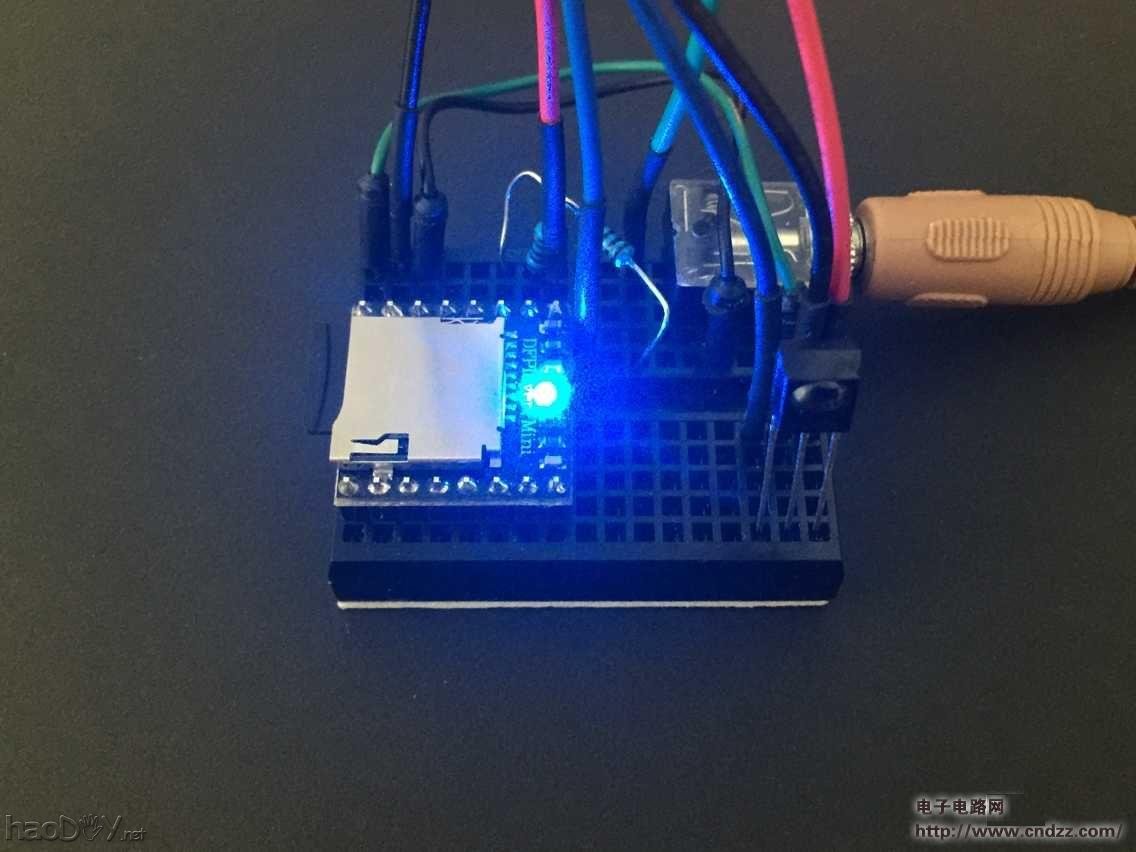 DIY一个支持红外遥控的MP3播放器