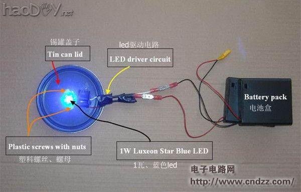 仿国外项目,制作一个中国版的LED灯罐 视频