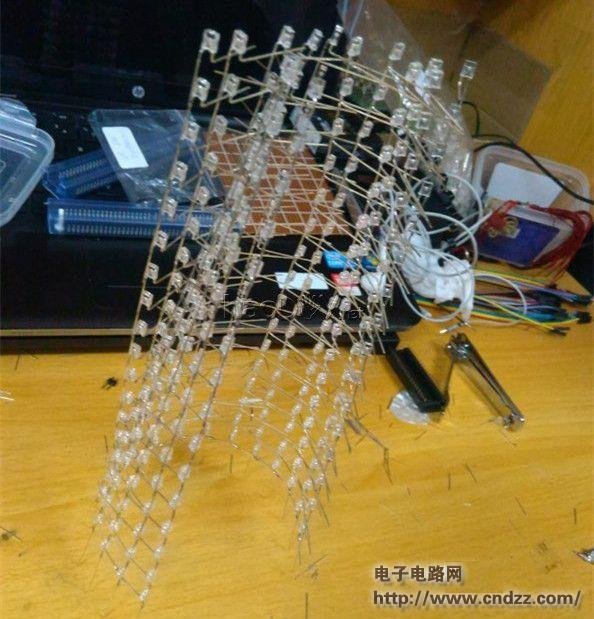 跟风模仿广州塔,最美LED DIY