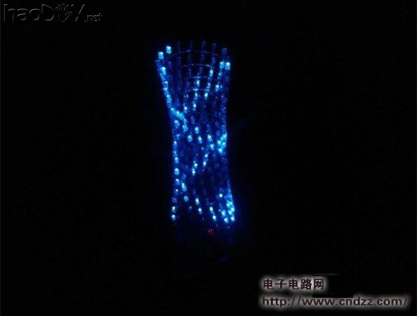 跟风模仿广州塔,最美LED DIY