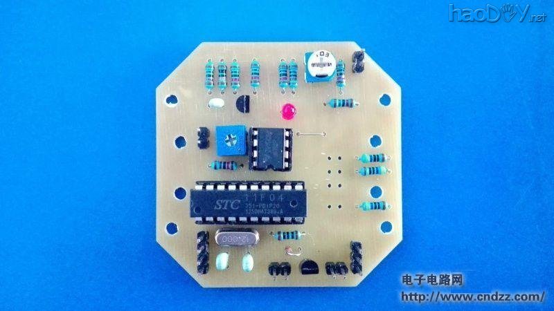 智能小夜灯,人体红外、声、光控都可以!