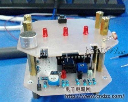 智能小夜灯,人体红外、声、光控都可以!