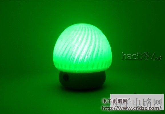 DIY可爱智能蘑菇灯,送女生的良品!