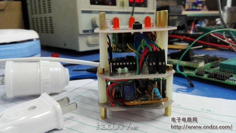 智能小夜灯,人体红外、声、光控都可以!