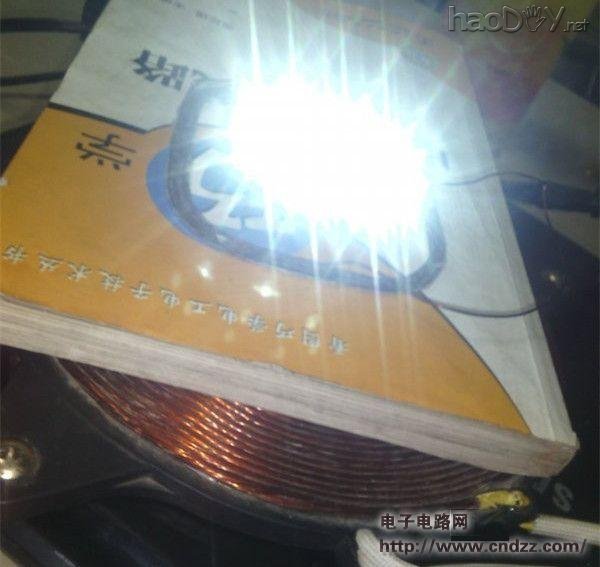 废旧电磁炉变身IGBT版无线供电