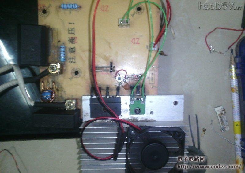 废旧电磁炉变身IGBT版无线供电