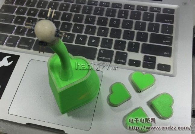 小礼物大心意,3D打印出品,四叶草音乐盒