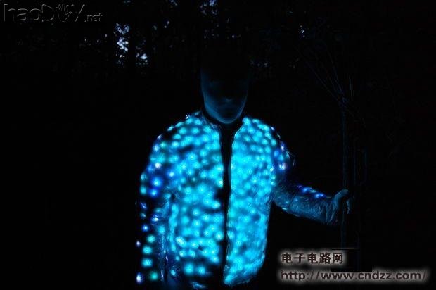 冬天里的装逼神器,DIY一个LED发光外套