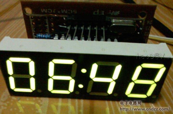 数码管电子时钟的制作,材料工具简单易实现