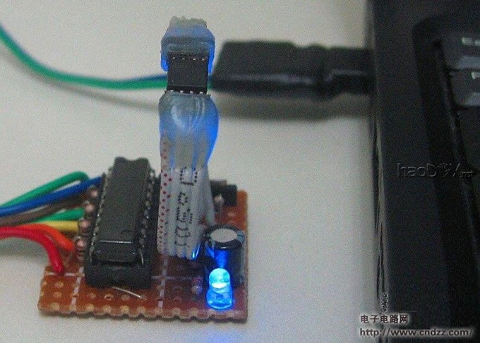 DIY利用万能板自制的并口SPI 编程器