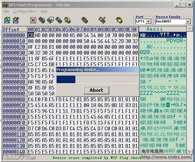 DIY利用万能板自制的并口SPI 编程器