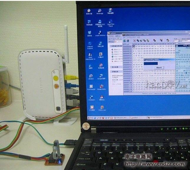 DIY利用万能板自制的并口SPI 编程器