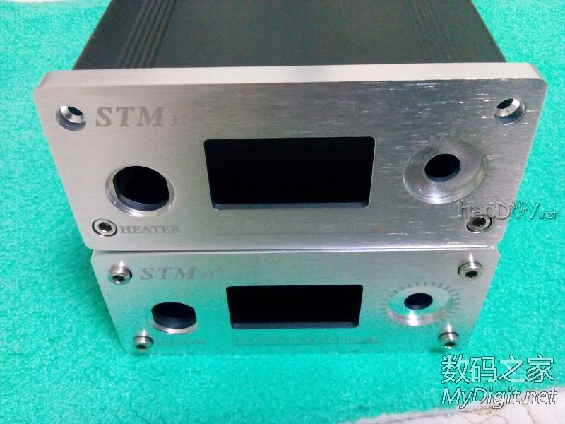 铝合金面板和外壳 DIY OLED T12 焊台和风枪 欢迎探讨|创意DIY - 数码之家