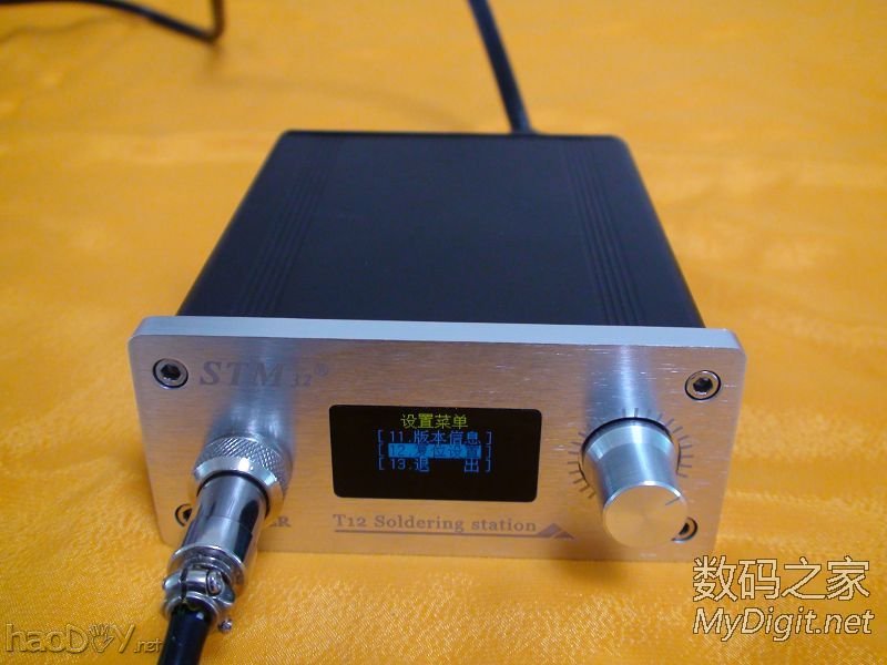 焊台运行图3 DIY OLED T12 焊台和风枪 欢迎探讨|创意DIY - 数码之家