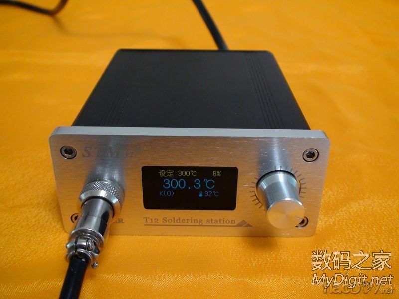 焊台运行图1 DIY OLED T12 焊台和风枪 欢迎探讨|创意DIY - 数码之家