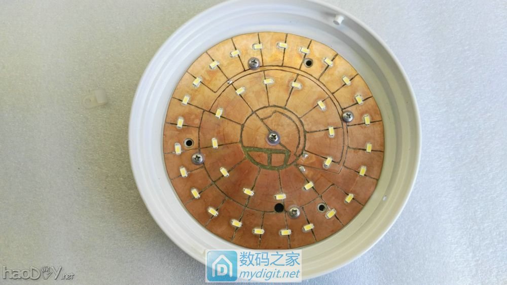 蛋疼之作—三雄.极光柔雪5W吸顶灯改成11W,提升亮度!(37P)|创