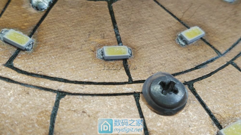 蛋疼之作—三雄.极光柔雪5W吸顶灯改成11W,提升亮度!(37P)|创