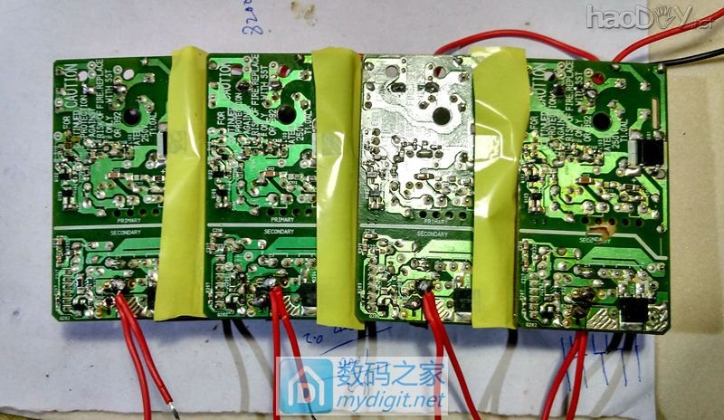用索尼4.2V电源适配器DIY的4S平衡充|创意DIY - 数码之家