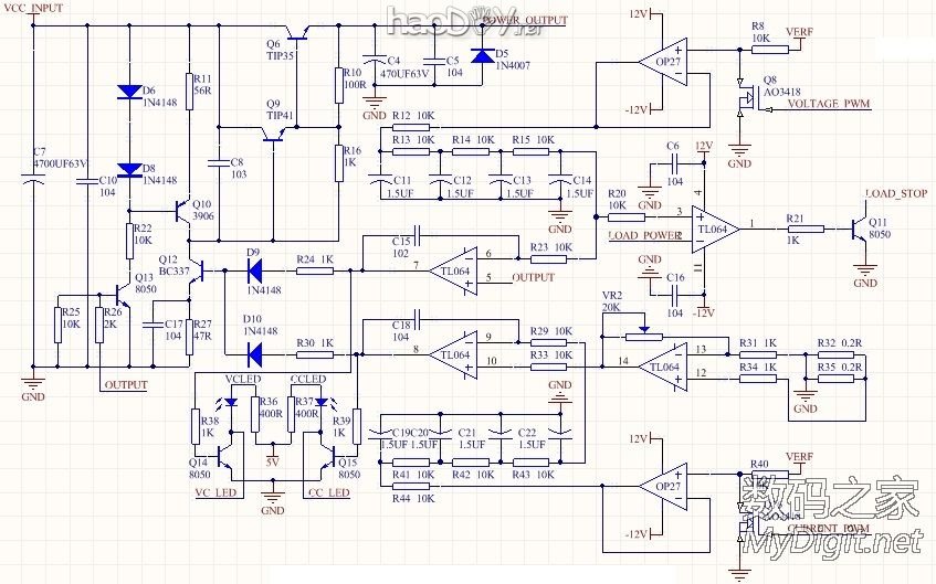 制作调试用的数控电源+电子负载(开源/源代码在第2页)