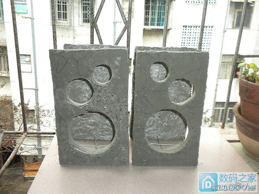 历时436天终于完成的413张图:混凝土音箱和主机,全网首发