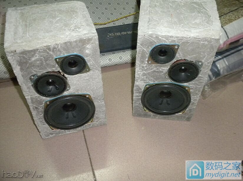 历时436天终于完成的413张图:混凝土音箱和主机,全网首发