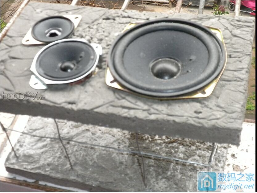 历时436天终于完成的413张图:混凝土音箱和主机,全网首发