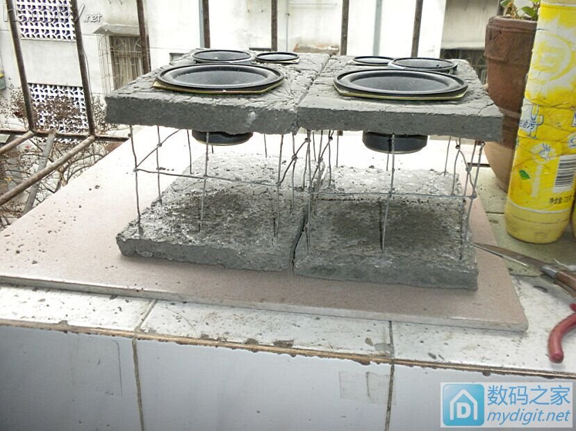 历时436天终于完成的413张图:混凝土音箱和主机,全网首发