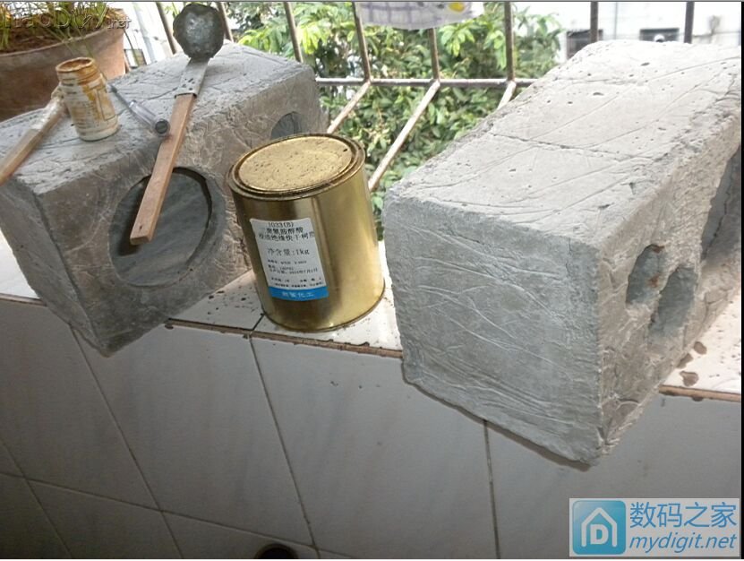 历时436天终于完成的413张图:混凝土音箱和主机,全网首发