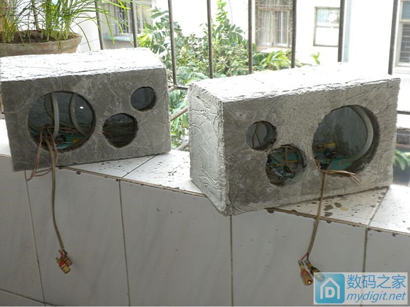 历时436天终于完成的413张图:混凝土音箱和主机,全网首发