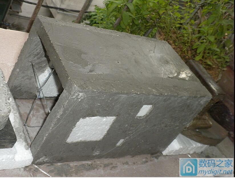 历时436天终于完成的413张图:混凝土音箱和主机,全网首发