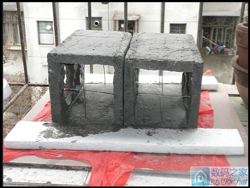 历时436天终于完成的413张图:混凝土音箱和主机,全网首发