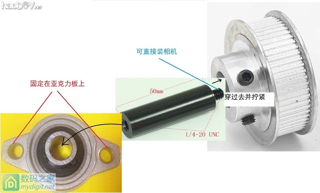 摄影滑轨DIY制作 摄影滑轨DIY制作|创意DIY - 数码之家