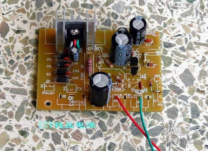 先锋TX-221Z组合音响收音头拆解并完全改造(附接口功能)