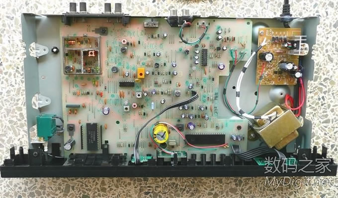 先锋TX-221Z组合音响收音头拆解并完全改造(附接口功能)