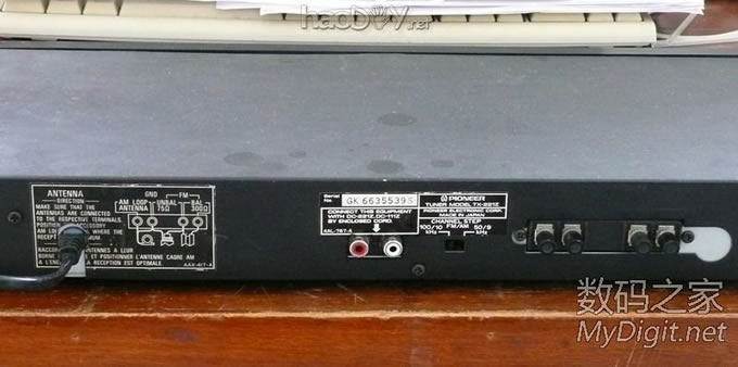 先锋TX-221Z组合音响收音头拆解并完全改造(附接口功能)