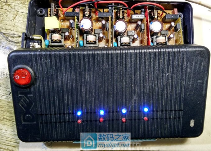 用索尼4.2V电源适配器DIY的4S平衡充