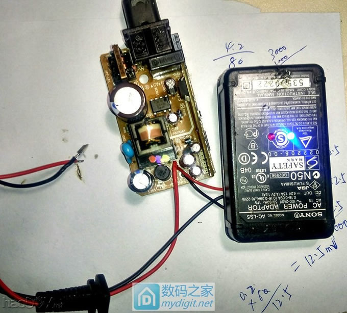 用索尼4.2V电源适配器DIY的4S平衡充 用索尼4.2V电源适配器DIY的4S平衡充