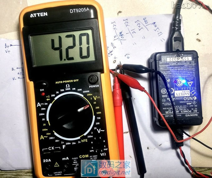 用索尼4.2V电源适配器DIY的4S平衡充 用索尼4.2V电源适配器DIY的4S平衡充