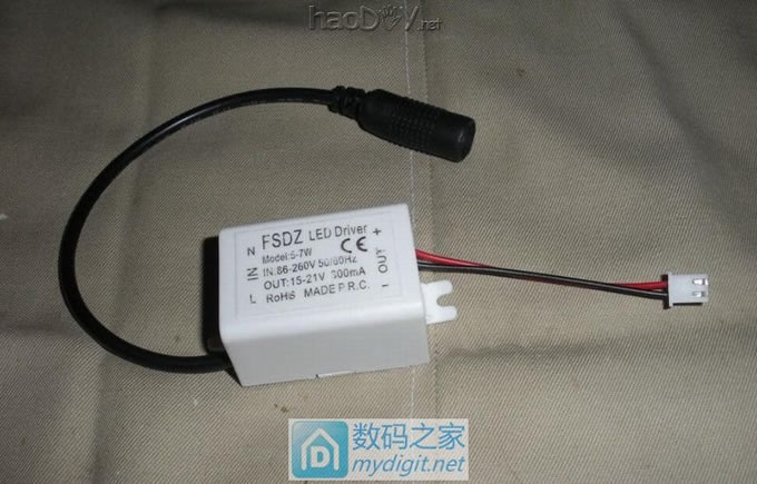 使用车充、LED头灯电路板制作1.5V电源模块(可代替1号电池)